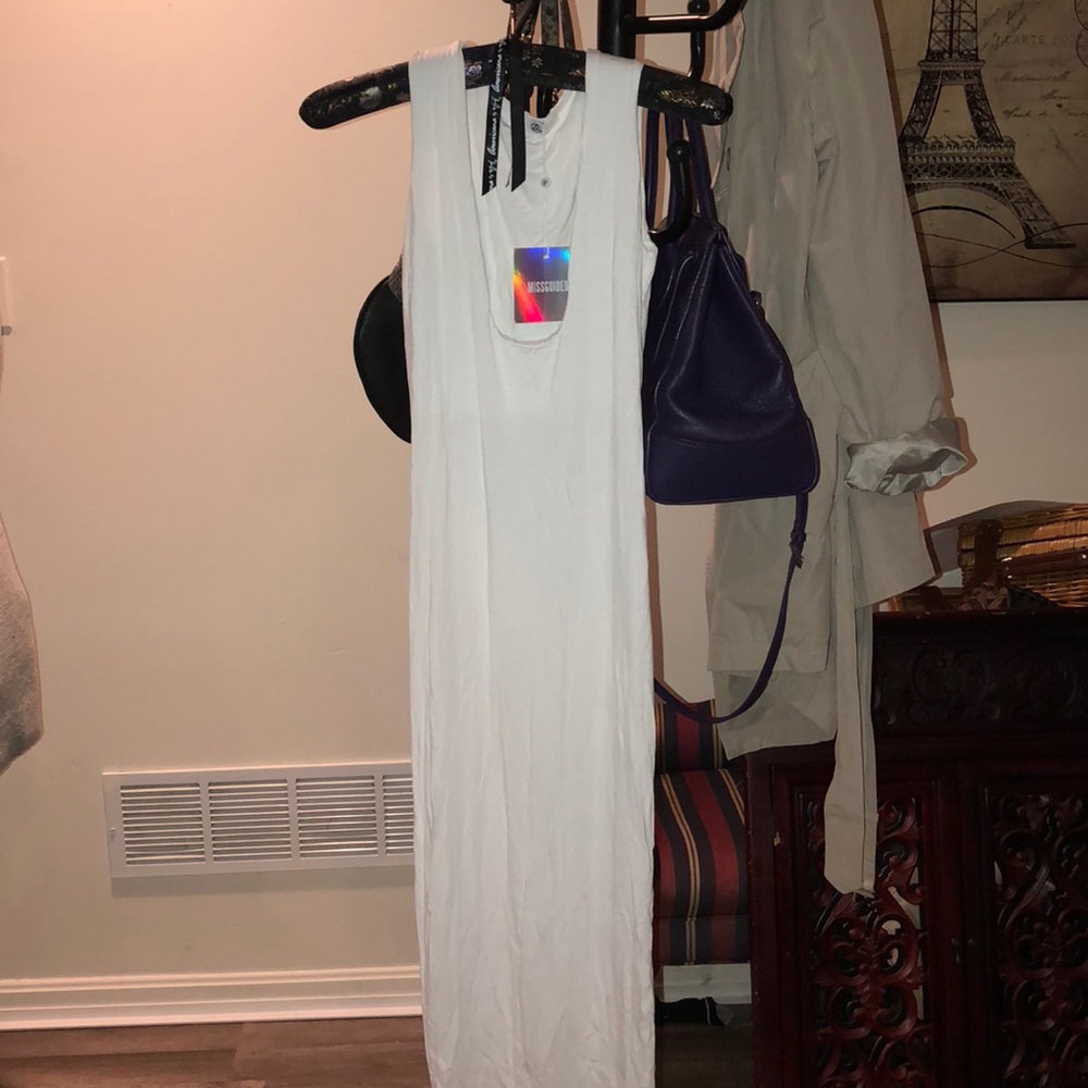 Missguided Jersey Square Neck Midi Dress NWT